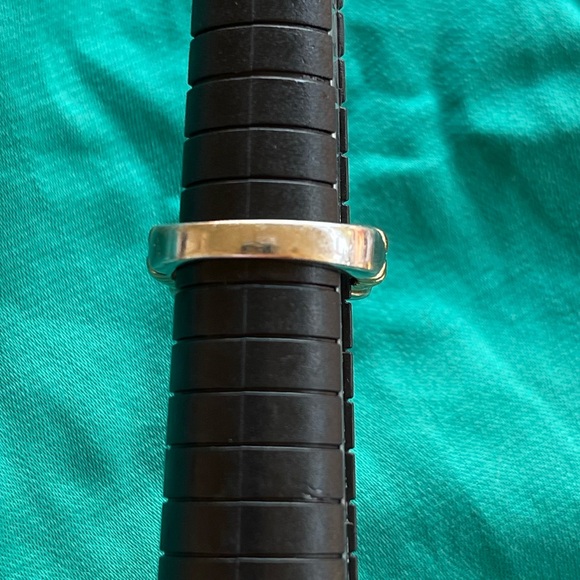 Lia Sophia Lemon Chiffon Ring Two Tone Gold Silver Yellow Crystal Faux Diamond - Picture 4 of 5